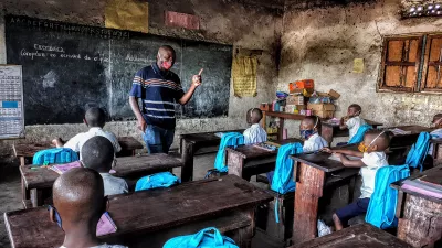 irst day of school at Birere Primary School in Goma, DR Congo.