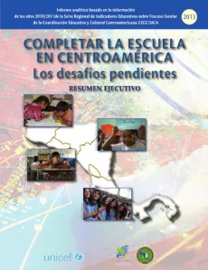 Cover image for the Completar la Escuela en Centroamerica report