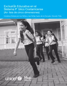 Cover image for the Costa Rica out-of-school children country study 2017