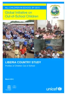 Cover of the OOSCI Liberia country study 2012