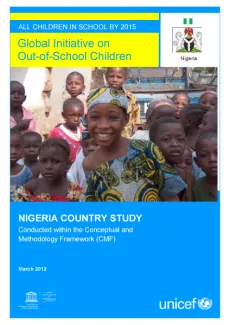 Cover of the OOSCI Nigeria country study 2012