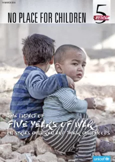 Cover image for the Five years of war report