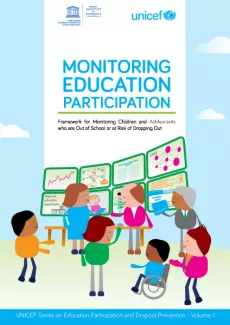 Cover image for the monitoring education participation 2017 report